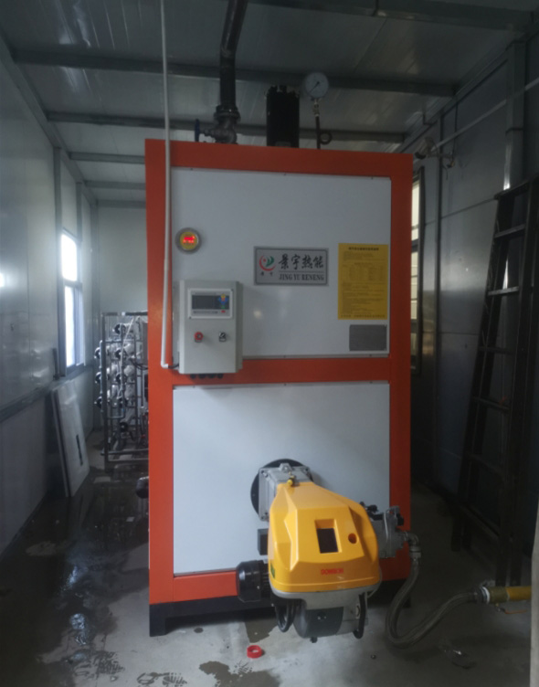 水洗廠用1噸燃氣蒸汽鍋爐現場案例